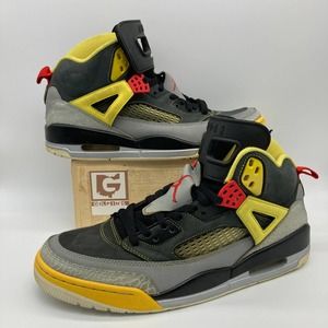 NIKE Jordan Spizike 3M Black Red Silver 315371-050 Size 12 Men  Sneaker